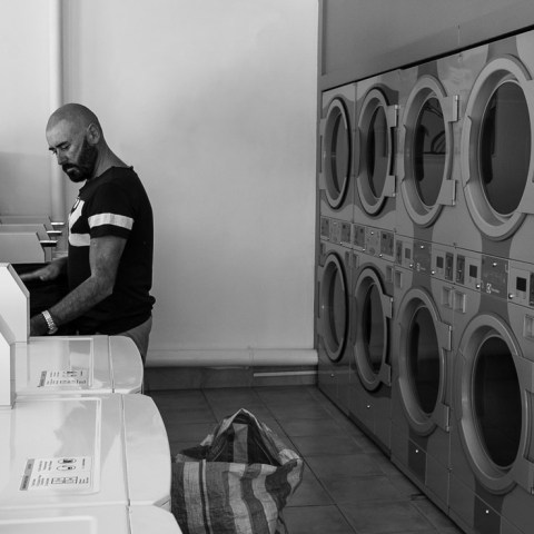 Laundromat; machine; photography; South Fremantle