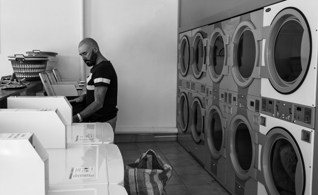 Laundromat; machine; photography; South Fremantle